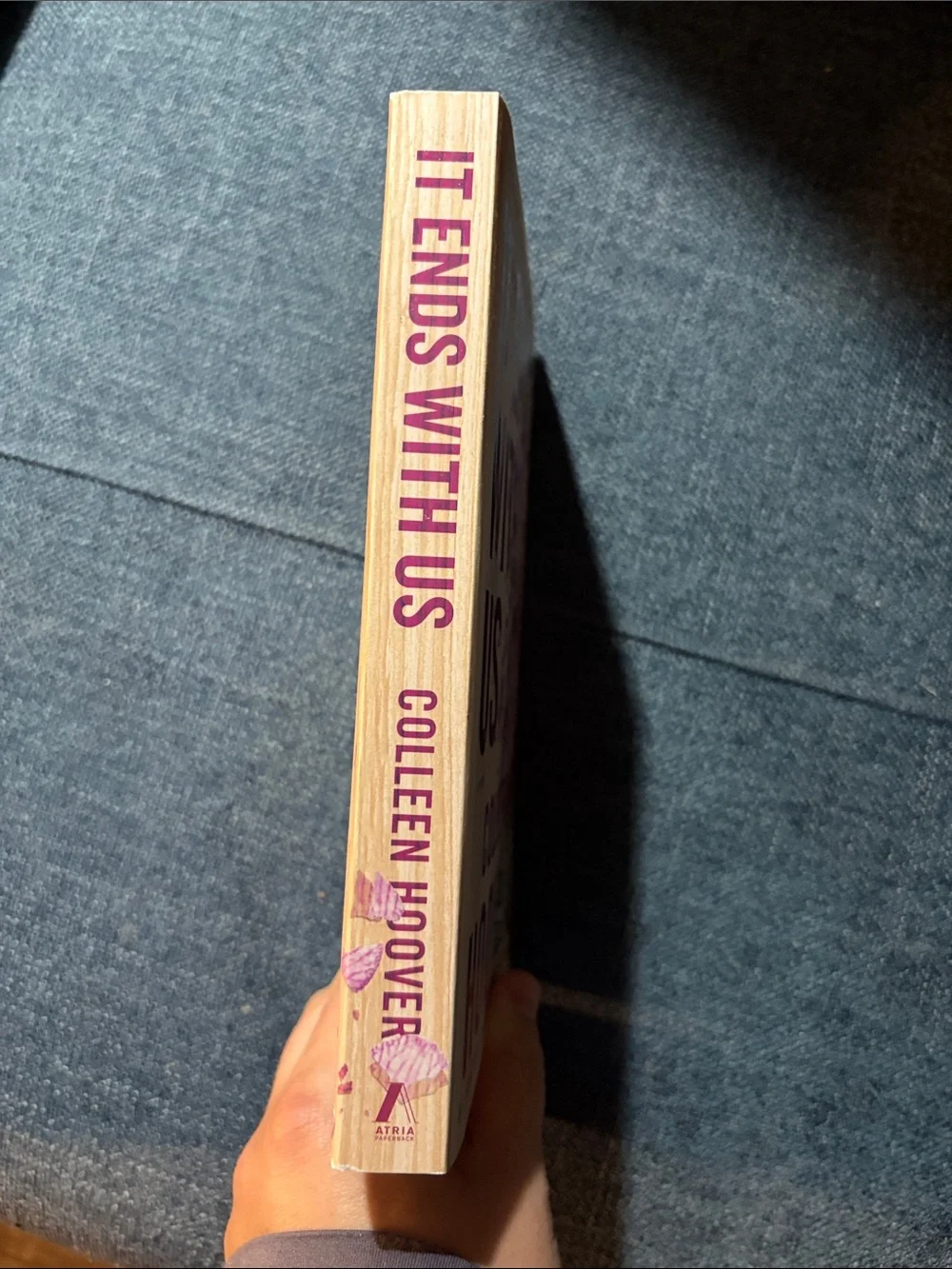 It Ends With Us - Pink Floral Paperback
